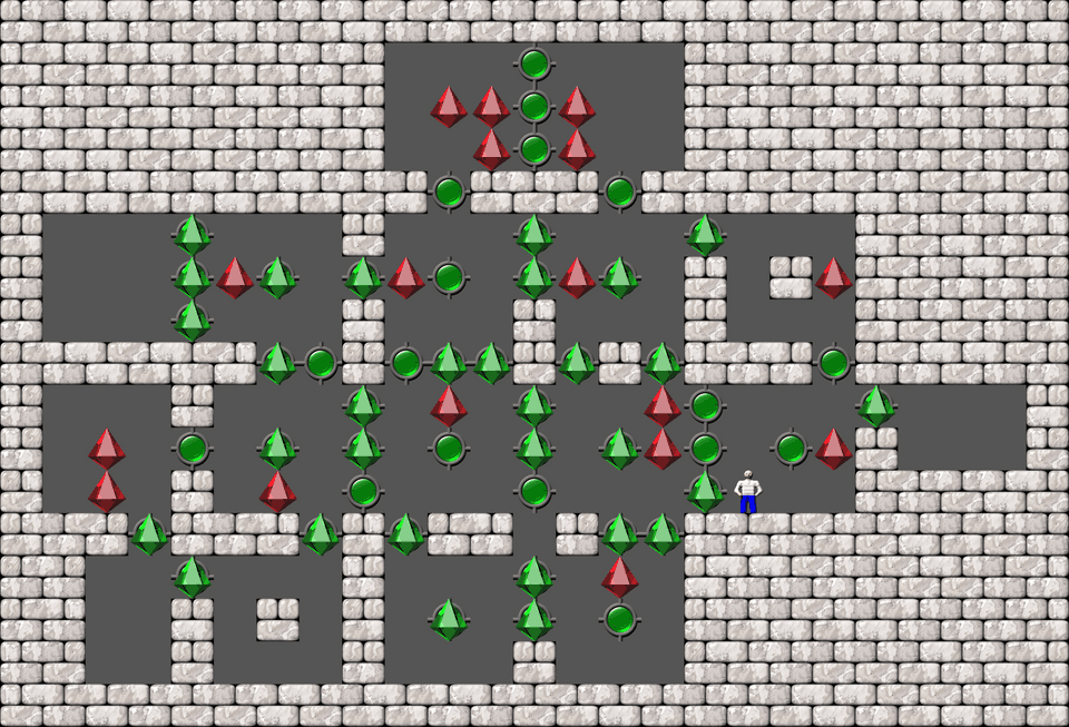 Сокобан Bugs509 collection уровень 398